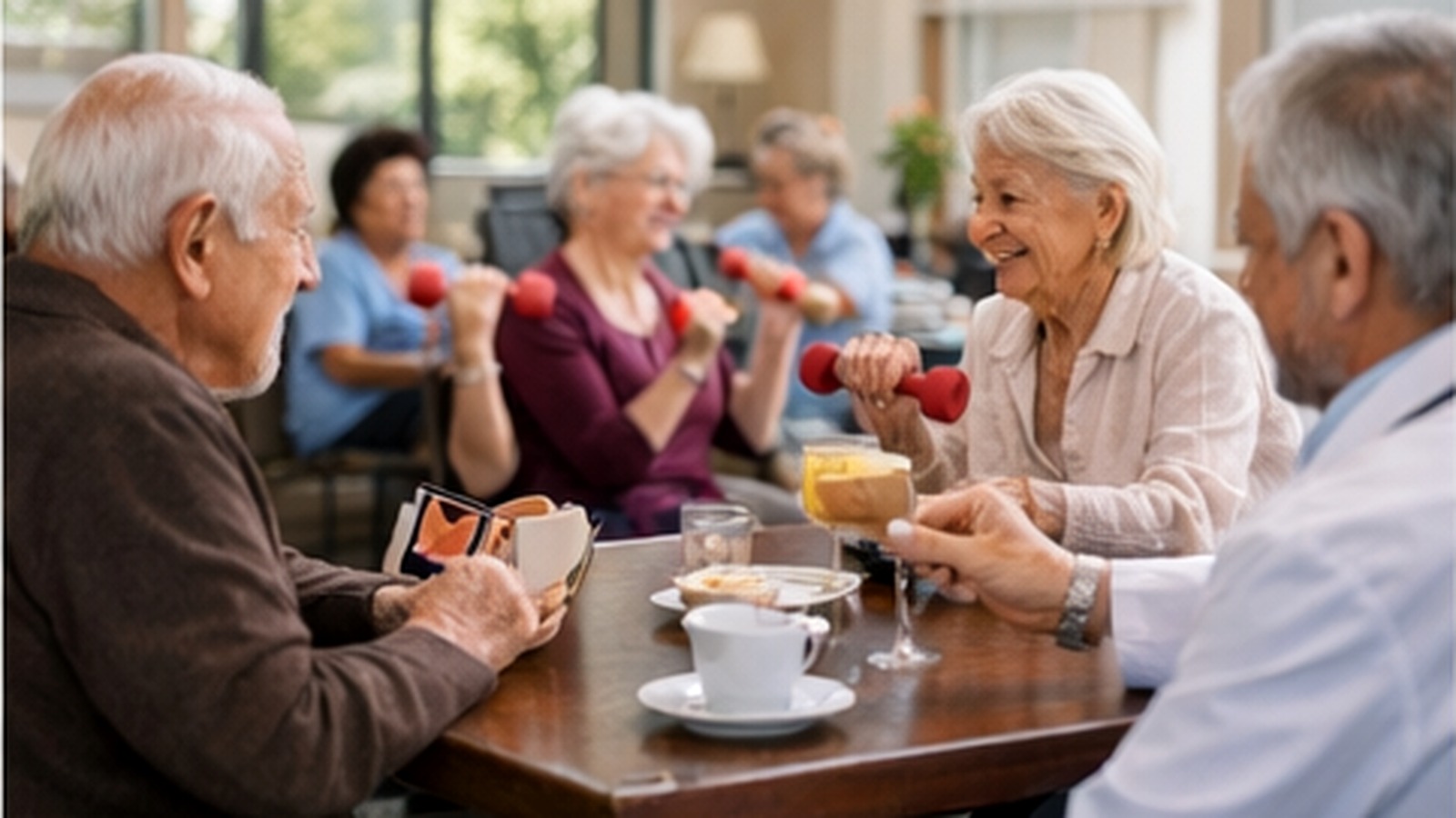 Illustration for what assisted living actually includes